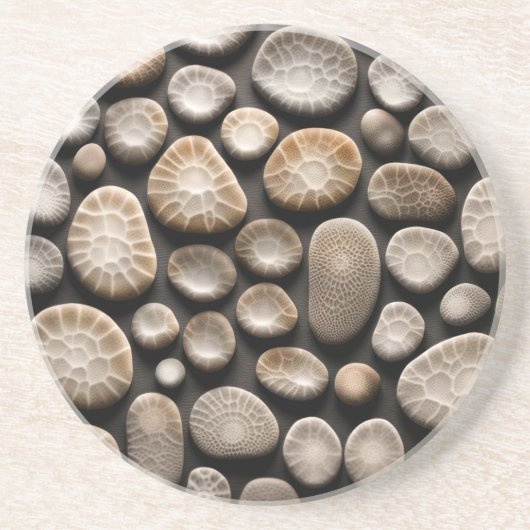 Petoskey Stone Collection Getränkeuntersetzer (Vorne)