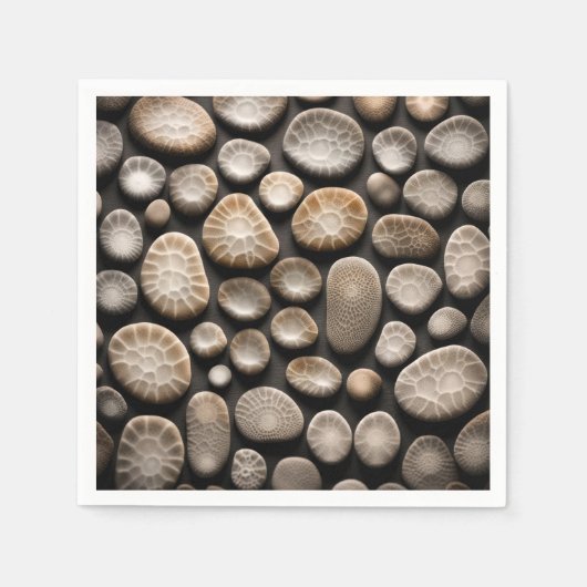 Petoskey Stone Collection Serviette (Vorderseite)