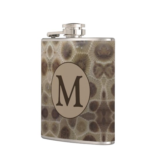 Petoskey Stone Flachmann (Links)