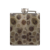 Petoskey Stone Flachmann (Rückseite)