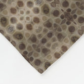 Petoskey Stone Fleecedecke (Ecke)