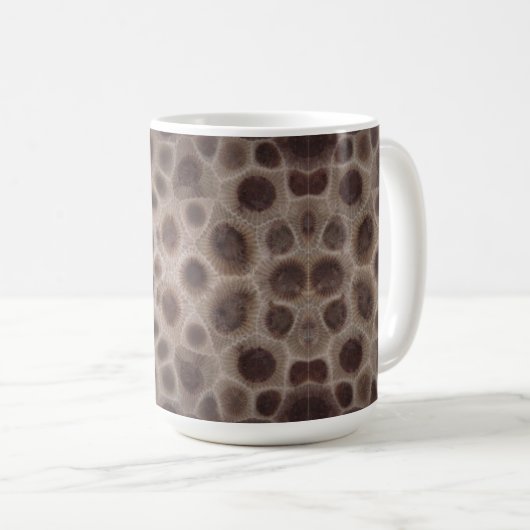 Petoskey Stone Kaffeetasse (VorderseiteRechts)