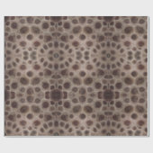 Petoskey Stone michigan Staat steinfossil Geschenkpapier (Flach)