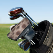 Petoskey Stone michigan Staat steinfossil Golf Headcover (In Situ)