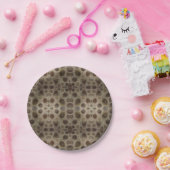 Petoskey Stone michigan Staat steinfossil Pappteller (Party)