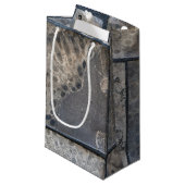 Petoskey Stone Pattern Kleine Geschenktüte (Vorderseite Schrägansicht)