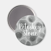 Petoskey Stone Pattern Magnet (Vorderseite/Rückseite)