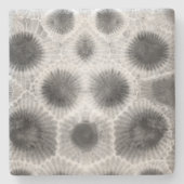 Petoskey Stone Pattern Steinuntersetzer (Vorderseite)