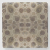 Petoskey Stone Steinuntersetzer (Vorderseite)