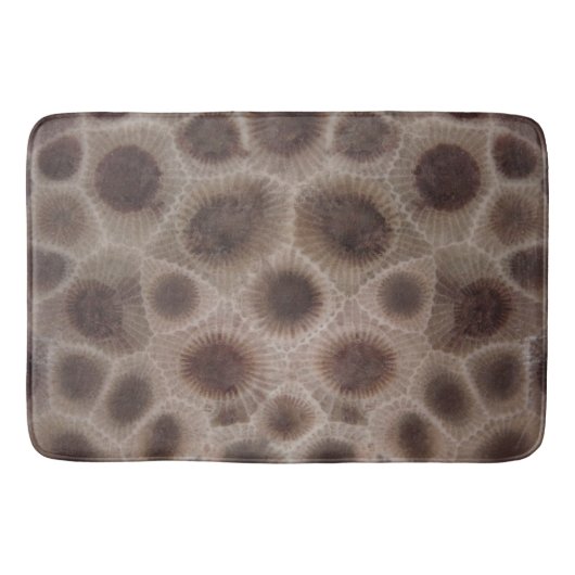 Petoskey Stones | Michigan-Staat Badematte (Vorderseite)