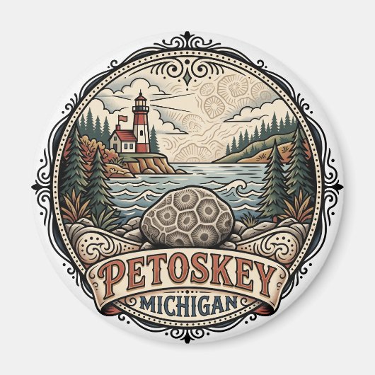 Petoskey USA Magnet (Vorne)