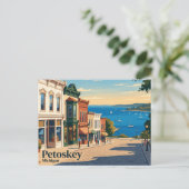 Petoskey USA Postkarte (Stehend Vorderseite)