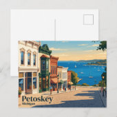 Petoskey USA Postkarte (Vorne/Hinten)