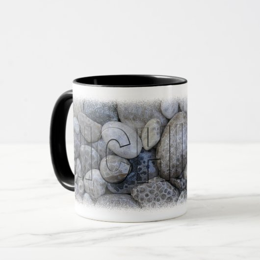 Petosky Steinkaffee-Tasse Tasse (Vorderseite Links)