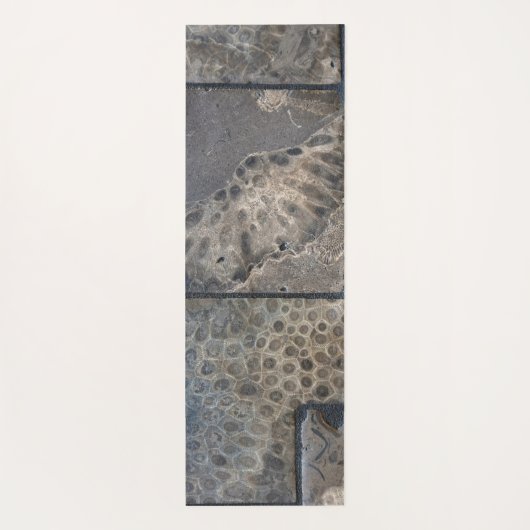 Petosky Stone Pattern Yogamatte (Rückseite)