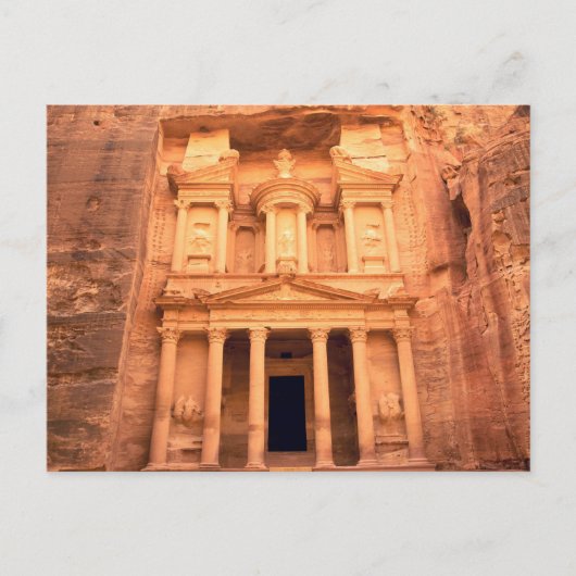 Petra City Postkartenansicht von Jordanien Postkarte (Vorderseite)