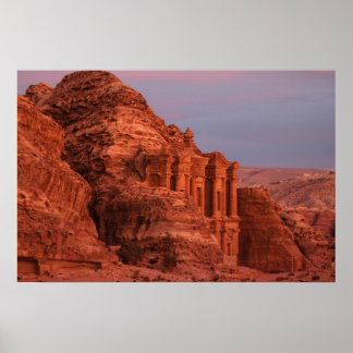 Petra - Das Kloster Poster