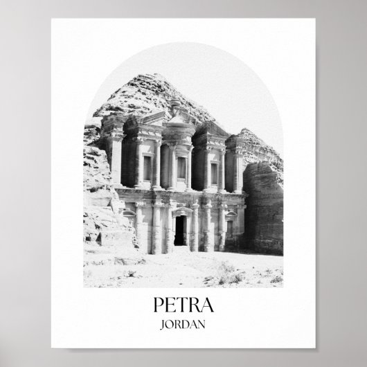 Petra Jordan Arch Foto Print Poster (Vorne)