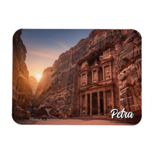 Petra Jordan Reise Magnet
