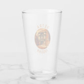 Petra Jordan Retro Distressed Circle Glas (Rückseite)