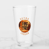 Petra Jordan Retro Distressed Circle Glas (Vorderseite)