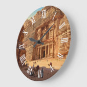 Petra Jordan Travel Große Wanduhr (Winkel)