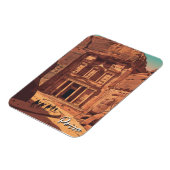 Petra Jordan Travel Magnet (Linke Seite)