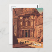 Petra Jordan Travel Postkarte (Vorne/Hinten)