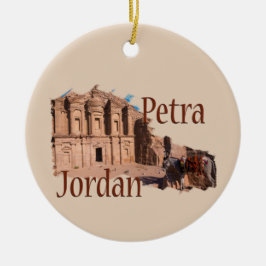 Petra, Jordanien: Das Kloster Keramik Ornament