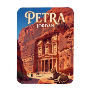 Petra Jordanien Magnet