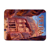 Petra Jordanien Magnet (Horizontal)