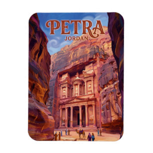 Petra Jordanien Magnet