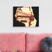 Petra-Leinwand Leinwanddruck (Insitu (Wohnzimmer))