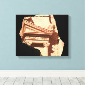 Petra-Leinwand Leinwanddruck (Insitu (Holzboden))