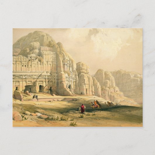 Petra, März 8. 1839, Platte 96 aus Band III Postkarte (Vorderseite)