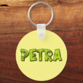 Petra Name Kiwi Design Schlüsselanhänger (Vorderseite)