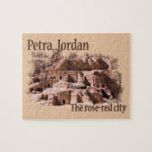 Petra: Rose Rote Stadt Puzzle (Horizontal)