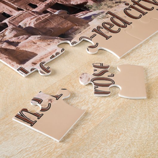 Petra: Rose Rote Stadt Puzzle (Seite)