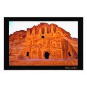 Petra Tombs Fotodruck (Vorne)