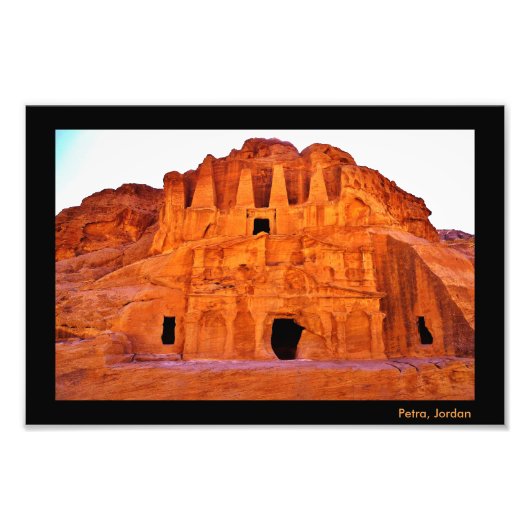 Petra Tombs Fotodruck (Vorne)