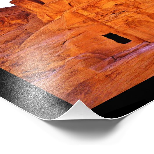 Petra Tombs Fotodruck (Ecke)