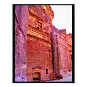 Petra Tombs Fotodruck