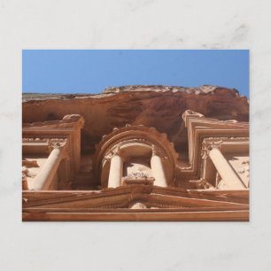 Petra-Treasury-Detail Postkarte