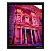 Petra Treasury Foto Print (Vorne)