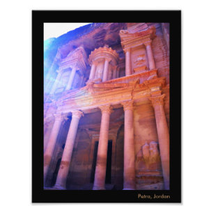 Petra Treasury Fotodruck