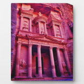 Petra Treasury Fotoplatte (Vorderseite)