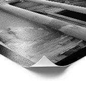 Petra Treasury Gebäude Fotodruck (Ecke)