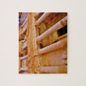 Petra Treasury Gebäude Puzzle (Vertikal)