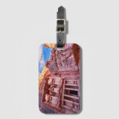 Petra Treasury Gepäckanhänger (Vorderseite Vertikal)