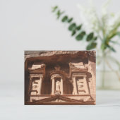 Petra-Treasury Postkarte (Stehend Vorderseite)
